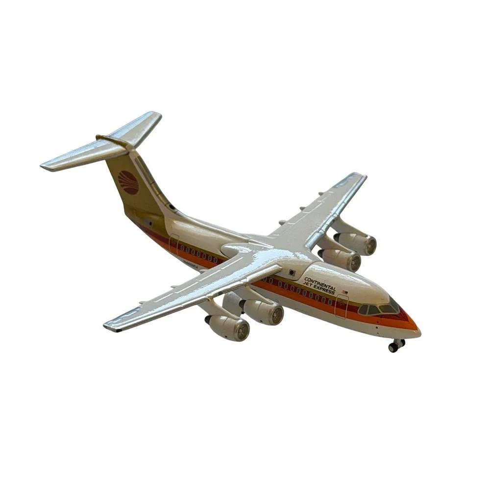 1:400 Scale Jet-X JXM313 Continental Express BAe-146 Diecast Airplane #N403XV